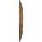 Ekena Millwork Spiral Ceiling Medallion (Fits Canopies up to 4"), Hnd-Painted Rubbed Bronze, 25 1/4"OD x 4"ID x 2"P CM25SPRZS - alternate 3